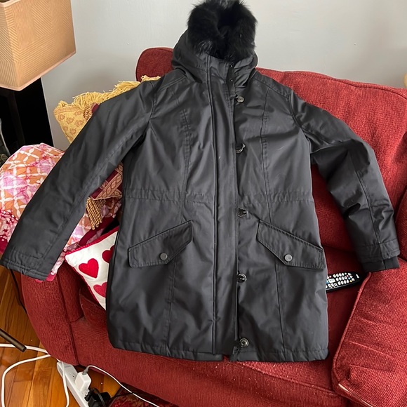 UGG Jackets & Blazers - UGG Australia Black Adirondack Parka Winter Coat Women’s Medium